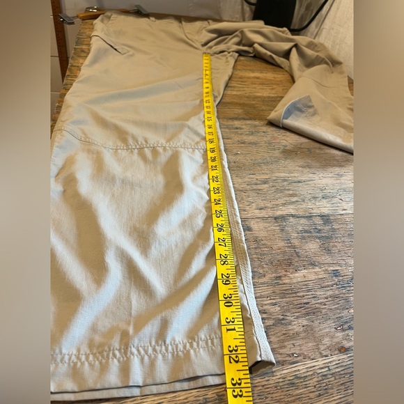 💛The North Face Men’s Tan Nylon Hiking Pants – Size 40 - Picture 6 of 9